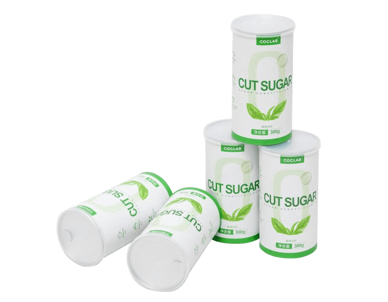Embalaje de botella de especias de material de papel personalizado 500g