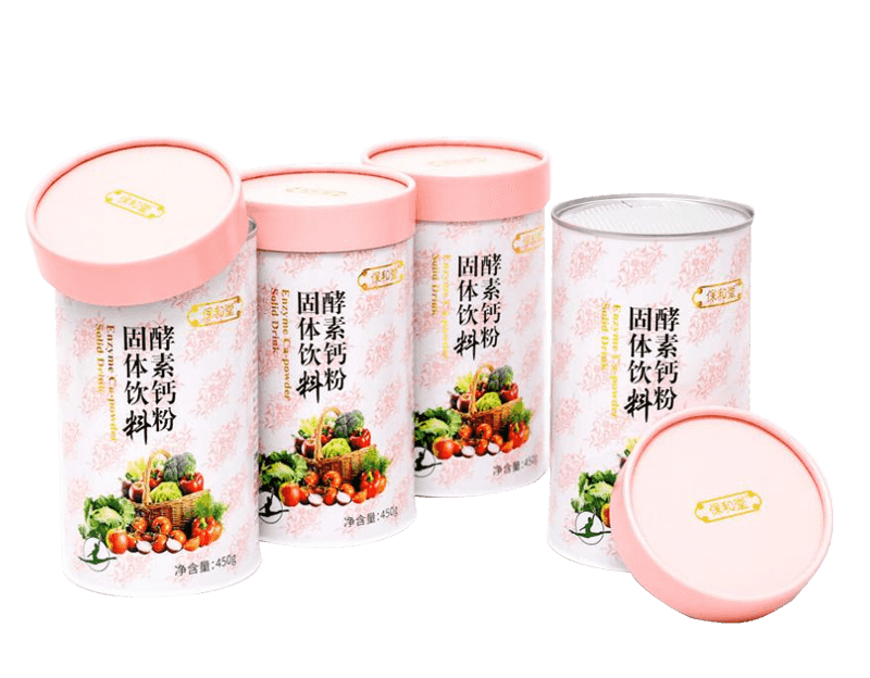 Materiales reciclables Suplemento en polvo seguro para alimentos Embalaje 500g
