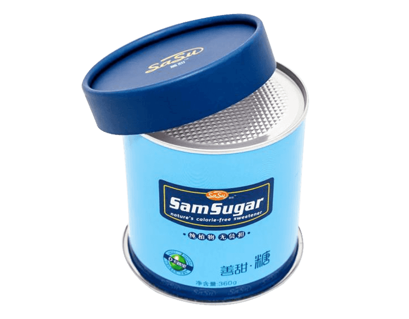 Embalaje de caña de azúcar personalizado de diseño único 300g