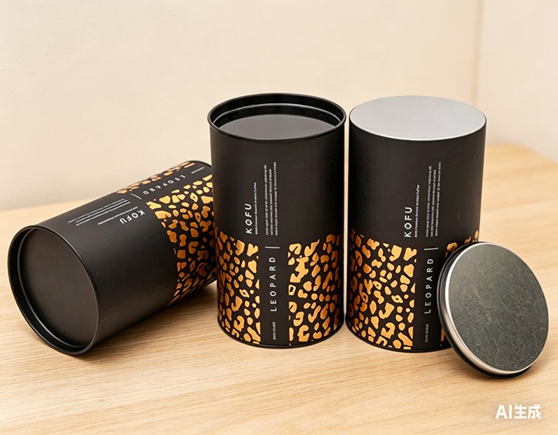 Embalaje de papel Kraft de laminación brillante para té
