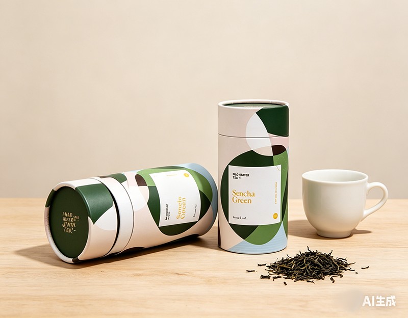Caja de lata de té redonda impresa personalizada Caja de lata de café Empaquetado Lata de té de metal
