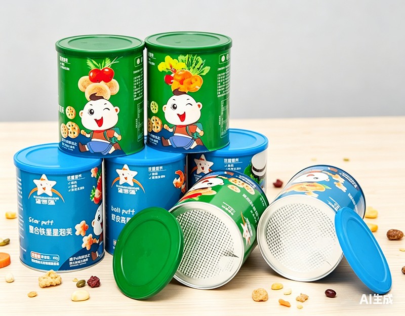 Embalaje personalizado de caja de galletas de galletas vacías