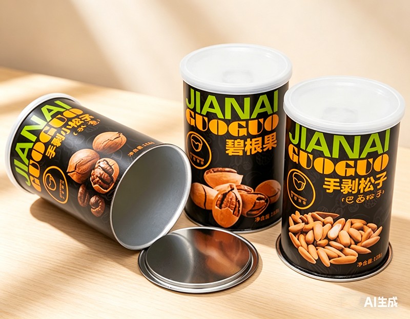 Recipiente de proteína en polvo para nueces secas