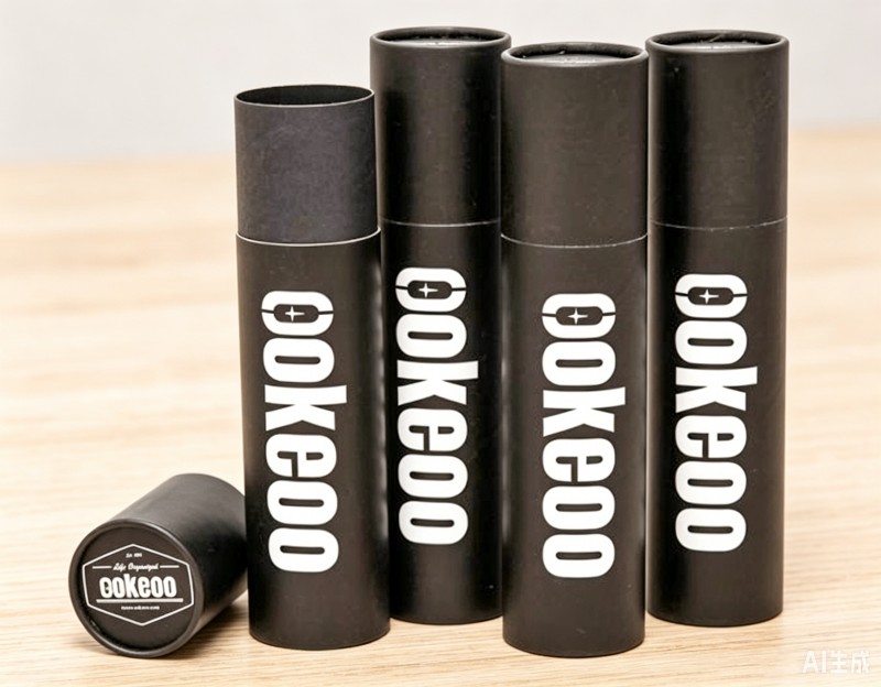 Tubo de papel 30ml negro Blanco Ámbar Envases Cosméticos