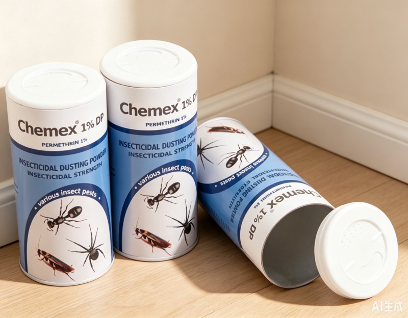 Tubo de papel Coctelera de especias Insecticida de embalaje superior
