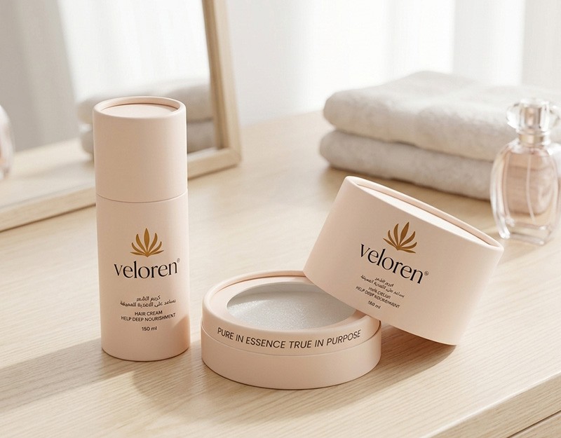 Tubo cosmético de color Soft Touch PMS