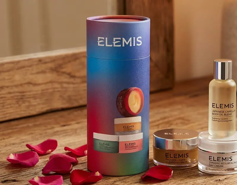 Aduana sin plástico del tubo del papel de la cartulina del envase cosmético impresa
